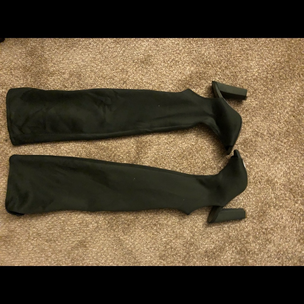 Knee high heels